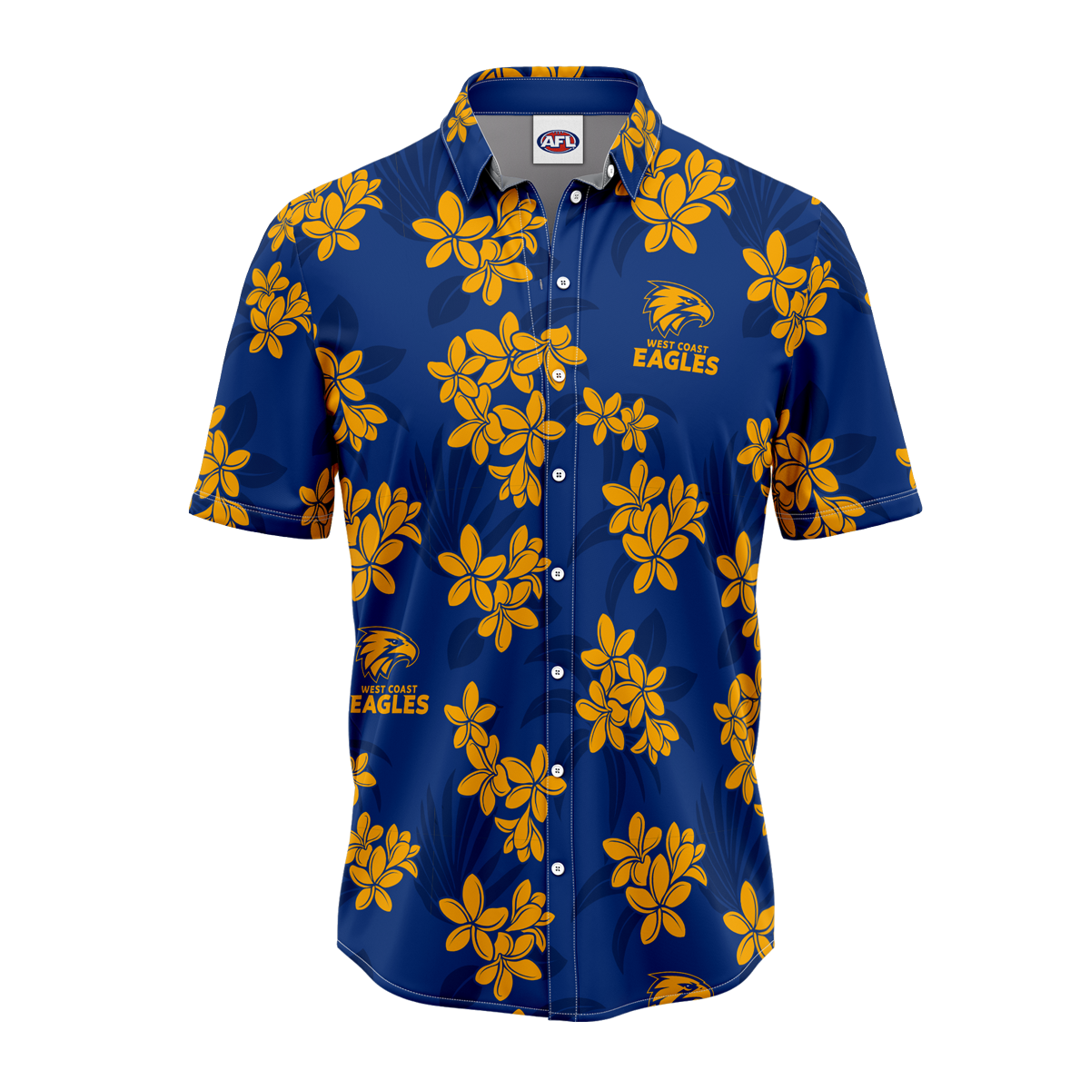 West Coast Eagles Reef Hawaiian Shirt