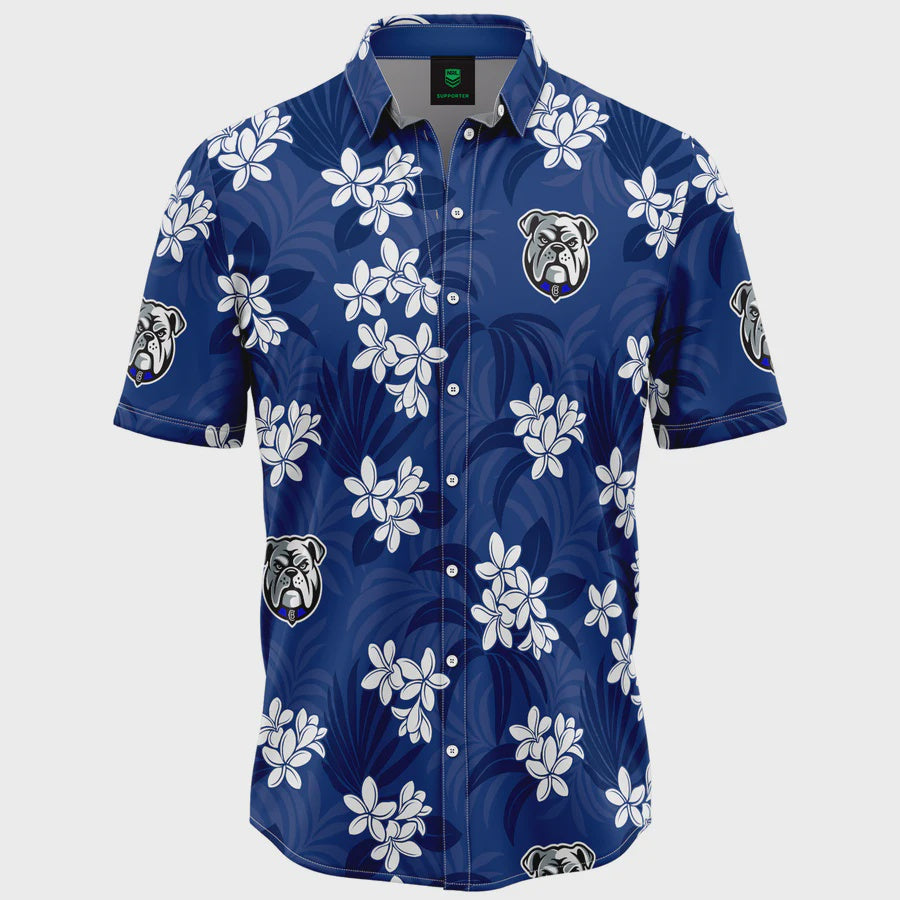 Canterbury Bulldogs Reef Hawaiian Shirt