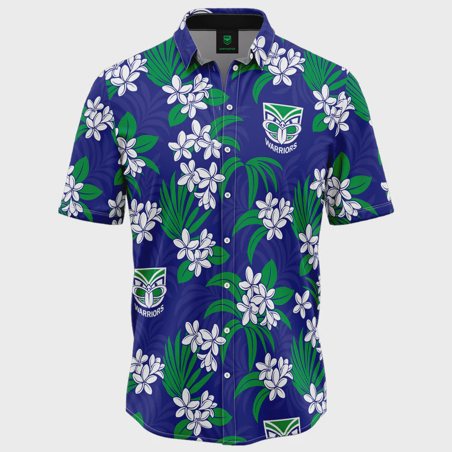 New Zealand Warriors Reef Hawaiian Shirt