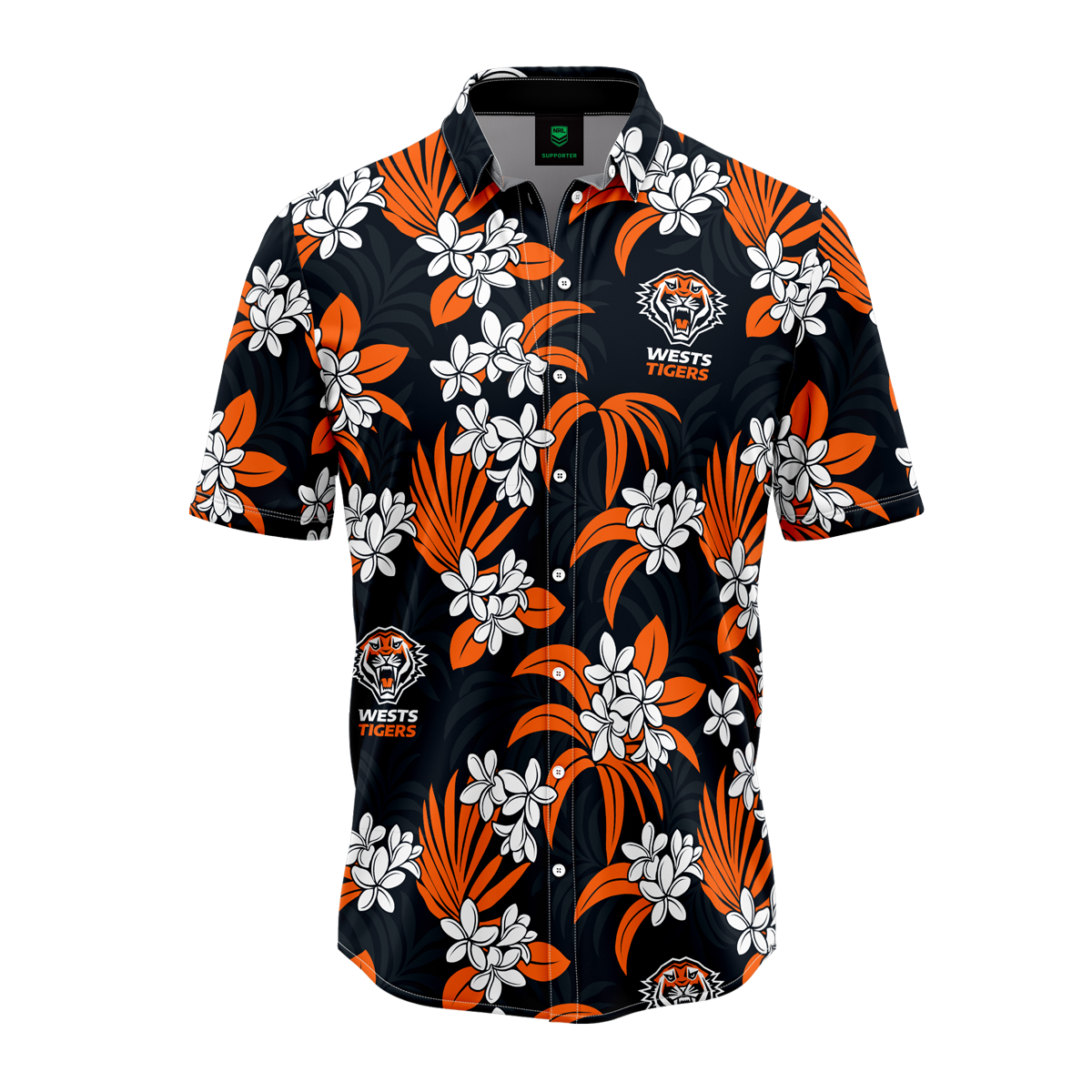 West Tigers Reef Hawaiian Shirt