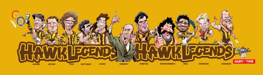 Hawthorn Hawks Legends Bar Runner