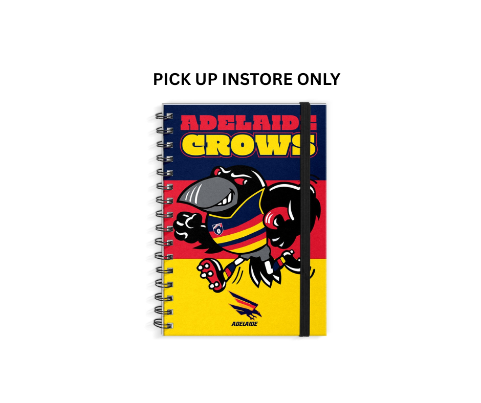 Adelaide Crows Mascot Hardcover Notebook