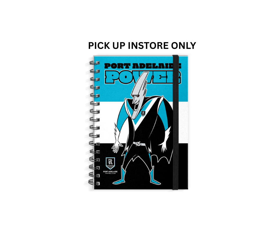 Port Adelaide Power Mascot Hardcover Notebook