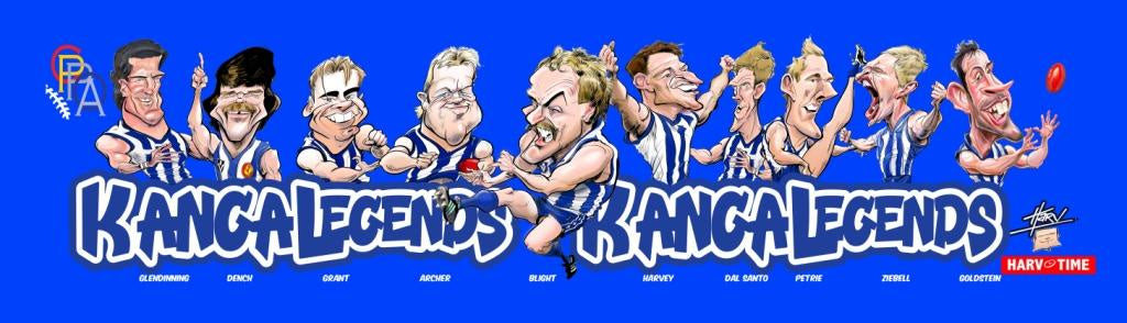 North Melbourne Kangaroos Legends Bar Runner