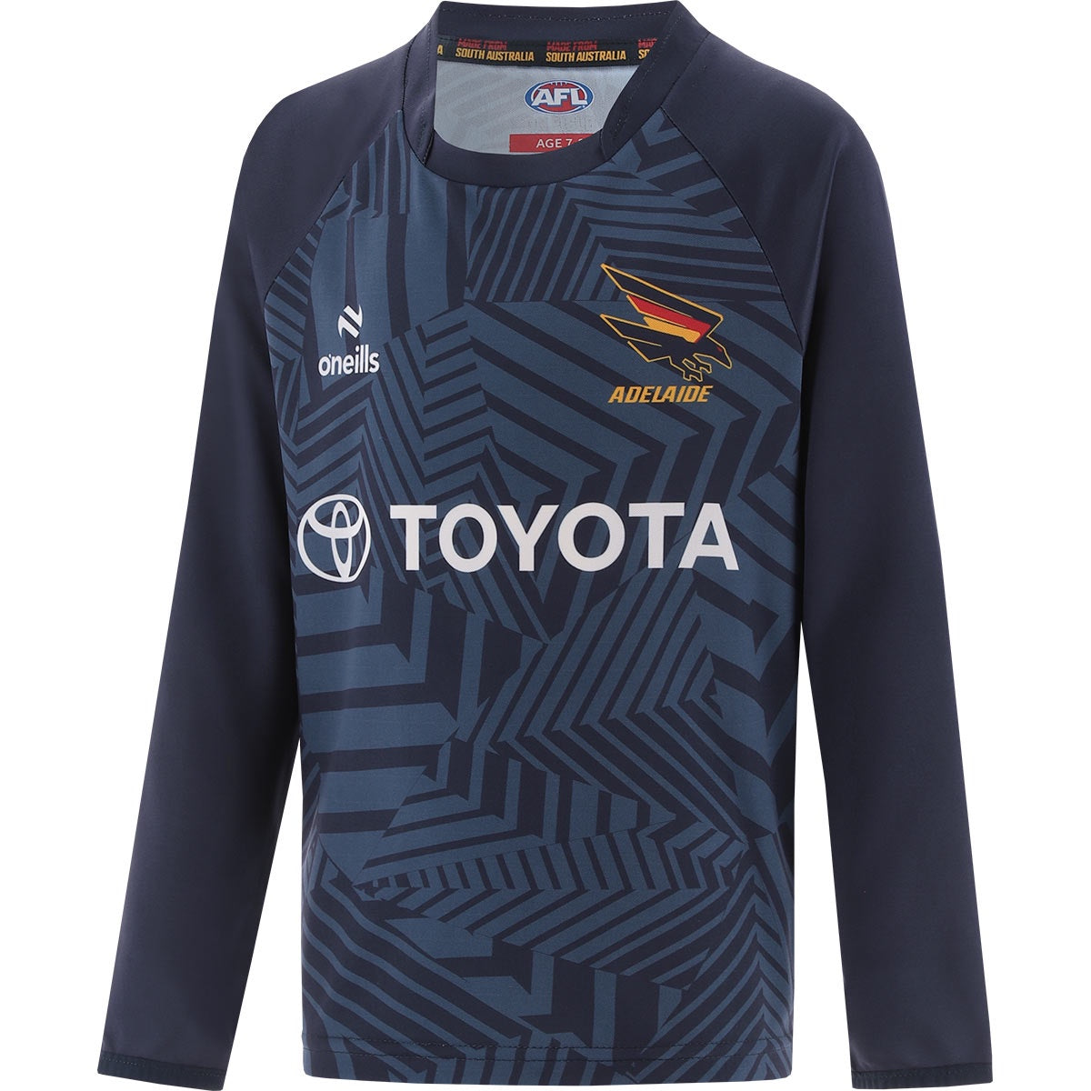 Adelaide  Crows  2026 Long Sleeve Youth Training Tee