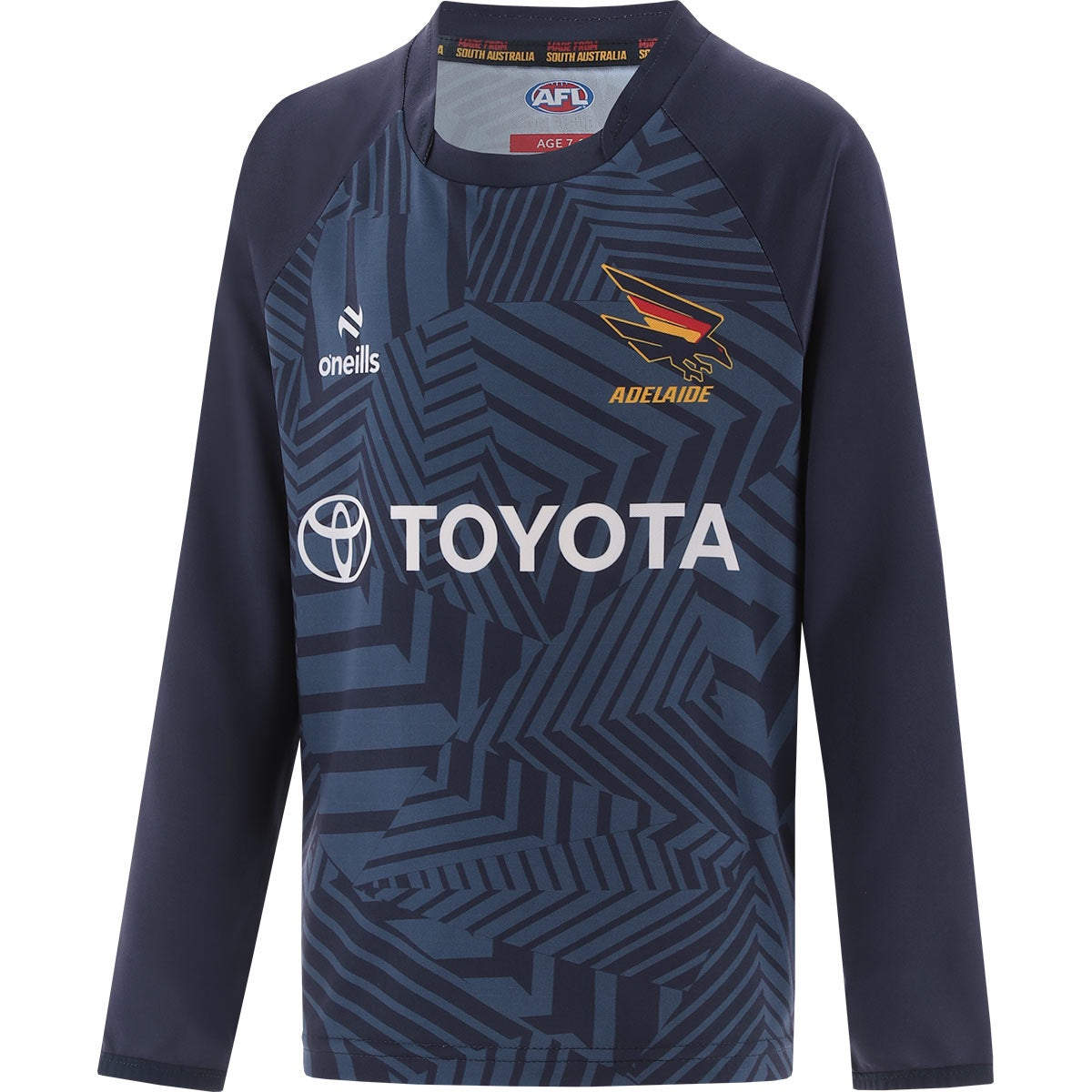 Adelaide Crows 2026 Long Sleeve Training Tee