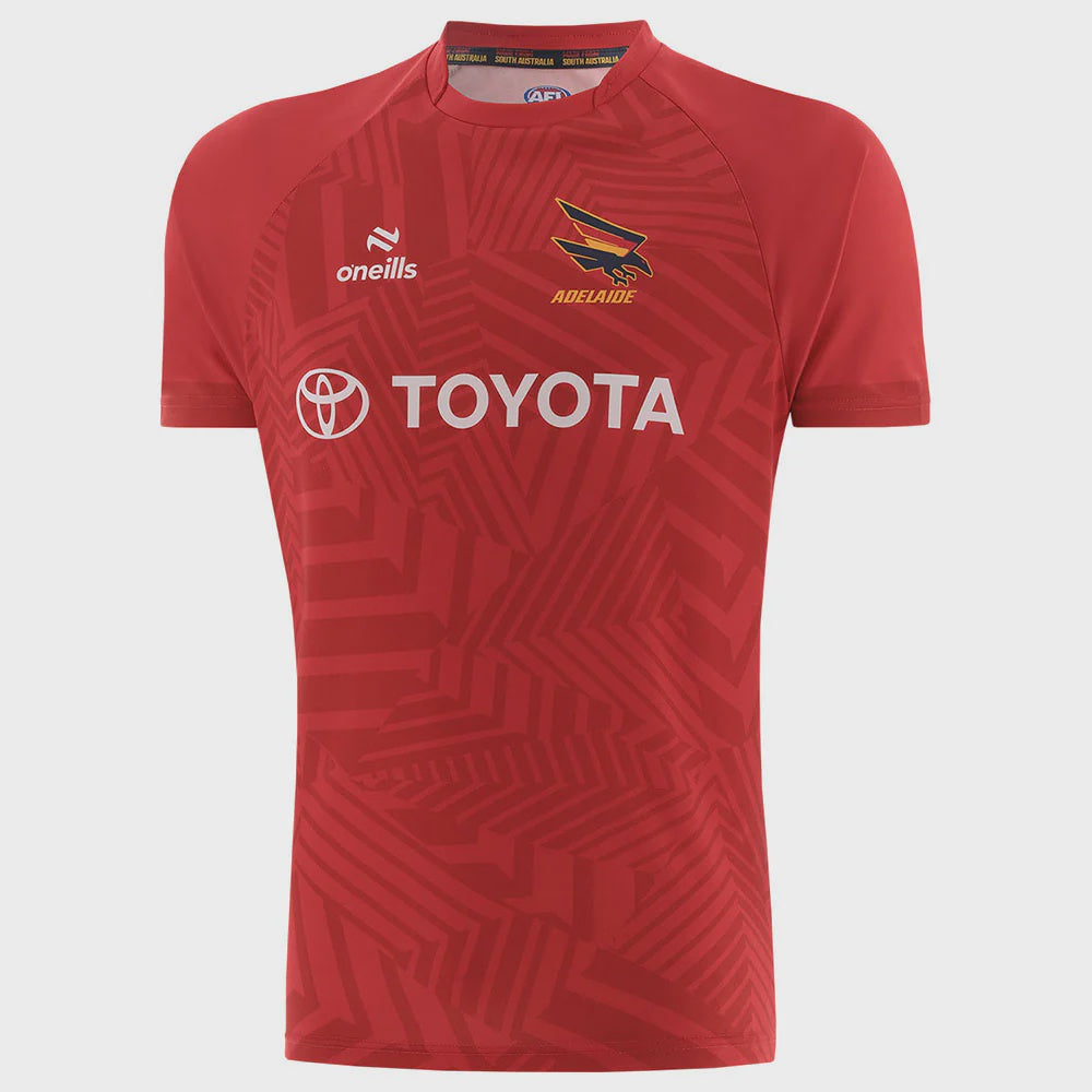 Adelaide Crows 2026 Red Training Tee