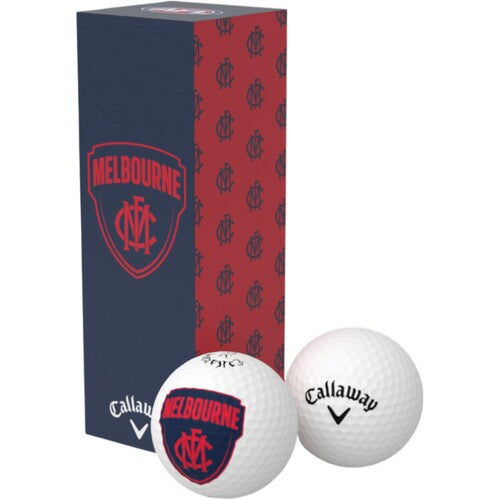Melbourne Demons Golf Balls - 3 pack