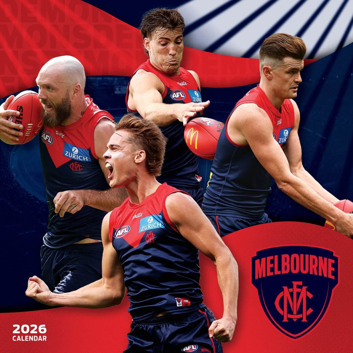 Melbourne Demons 2026 Calendar