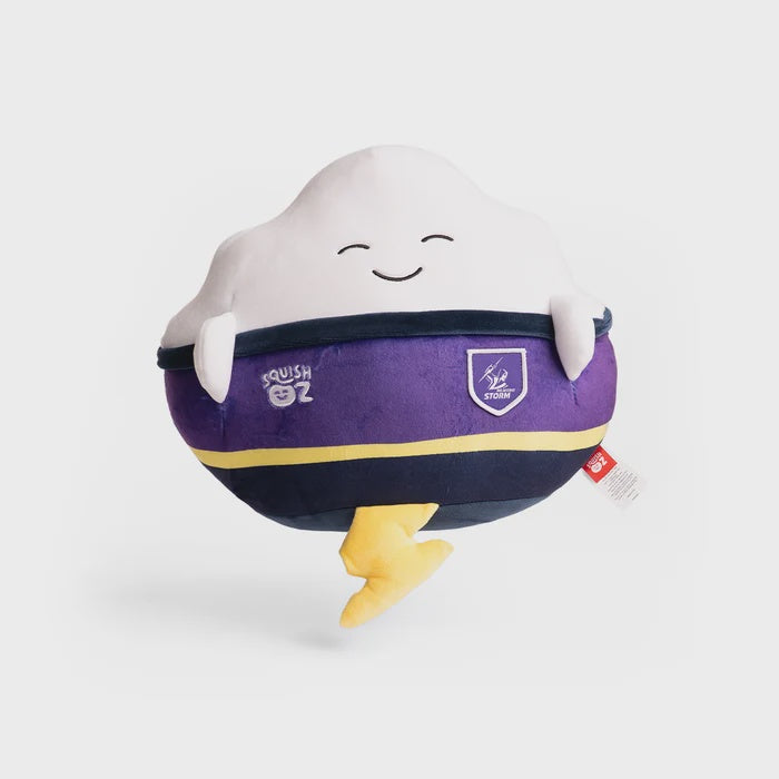 NRL Squishoz- Melbourne Storm Bolto The Storm Cloud