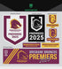 Brisbane Broncos 2025 Premiers Stickers Sheet