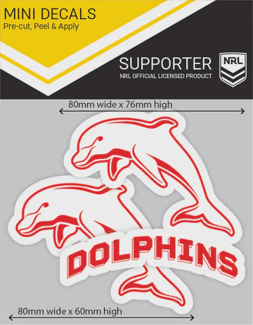 Dolphins 2 Mini Decals