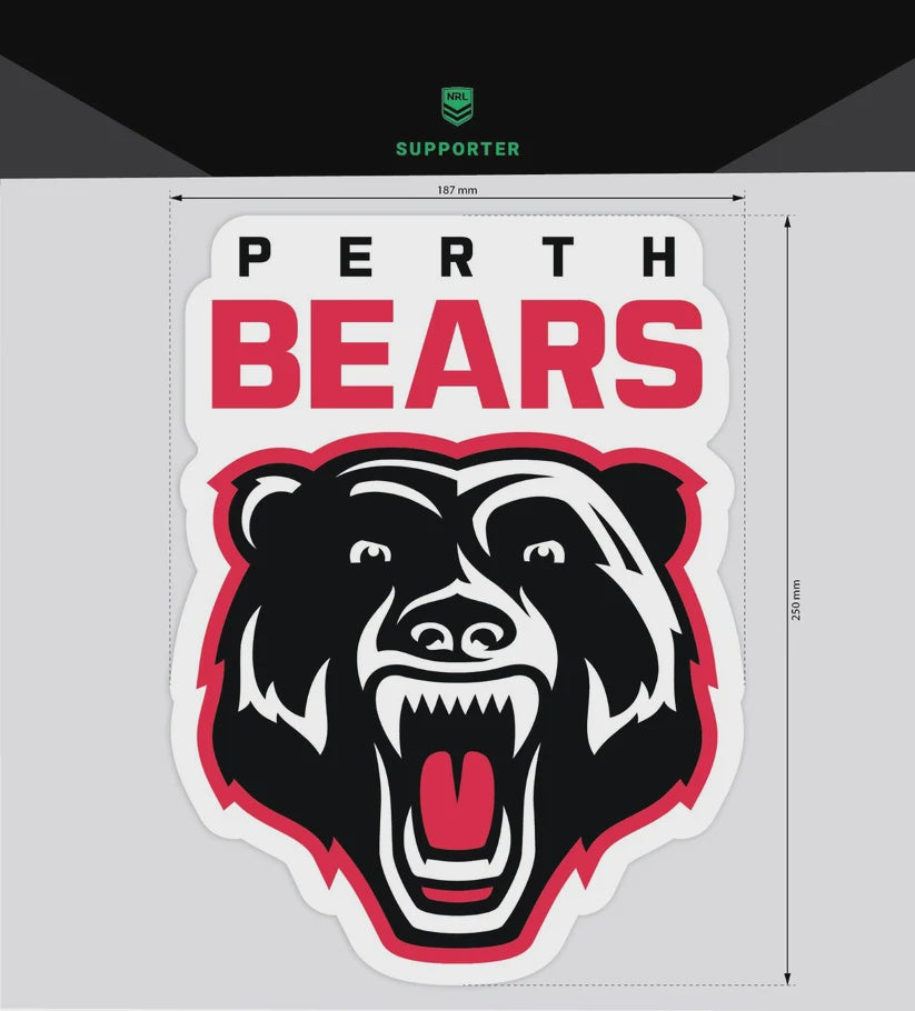 Perth Bears Mega Decal