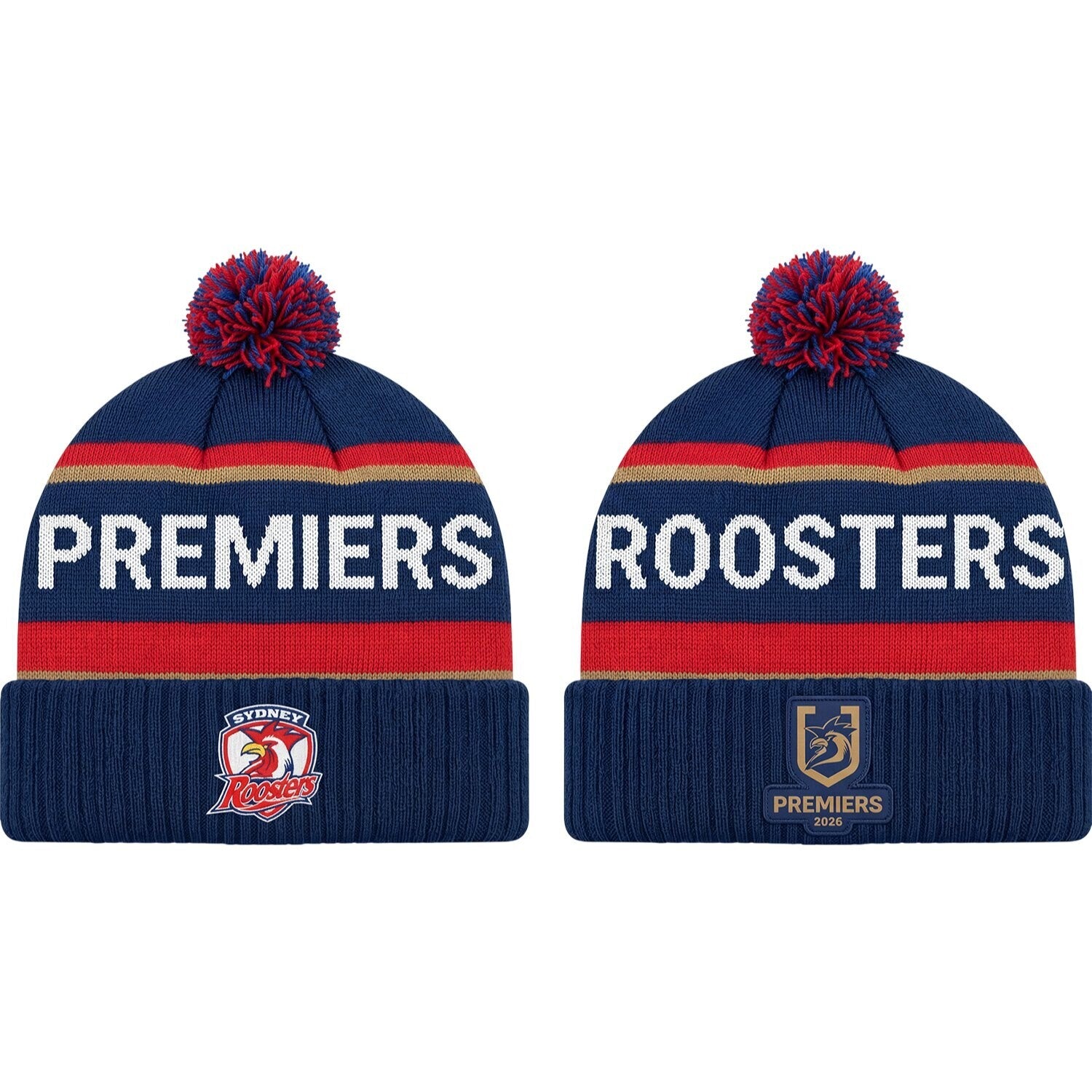 Sydney Roosters 2026 Premiers Beanie
