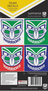 New Zealand Warriors Team Decals