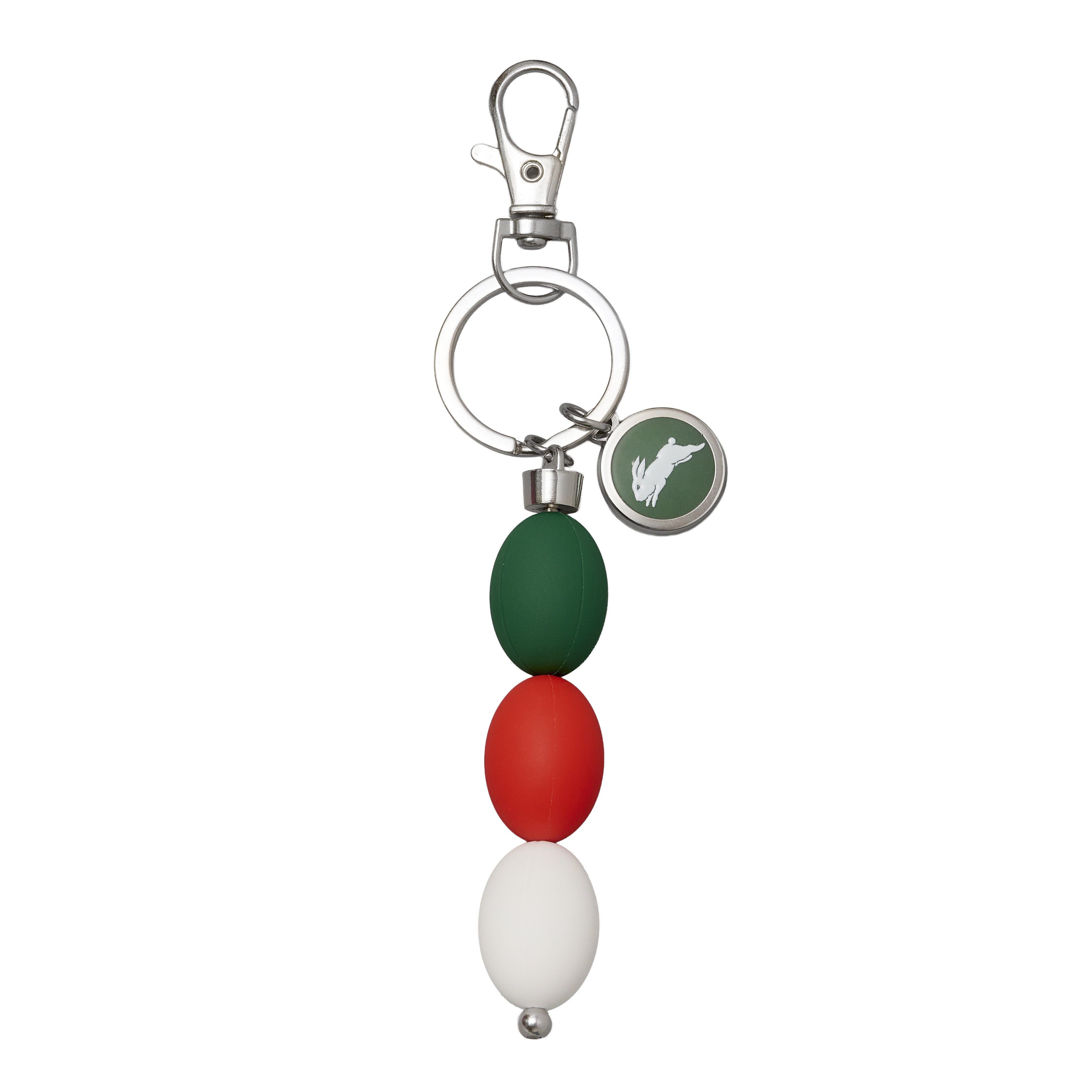 South Sydney Rabbitohs 3 Ball Keyring