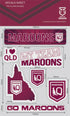 State Of Origin- Queensland Maroons Decals Sheet