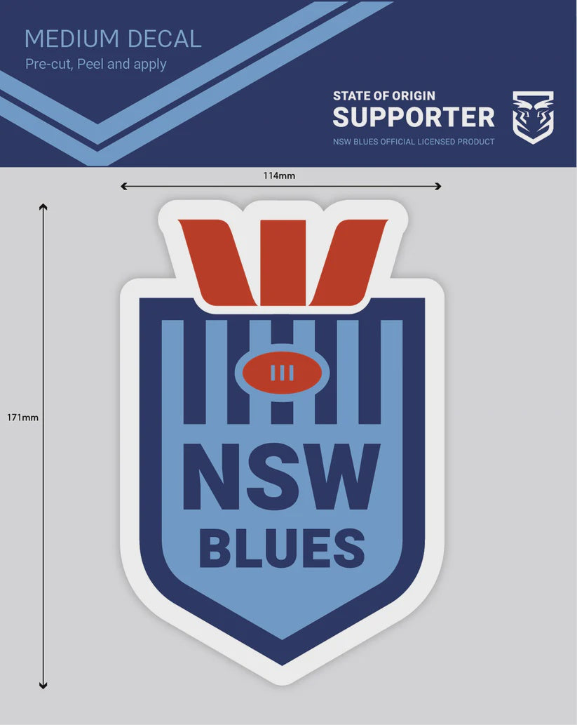 New South Wales Blues State Of Origin Mega Decal