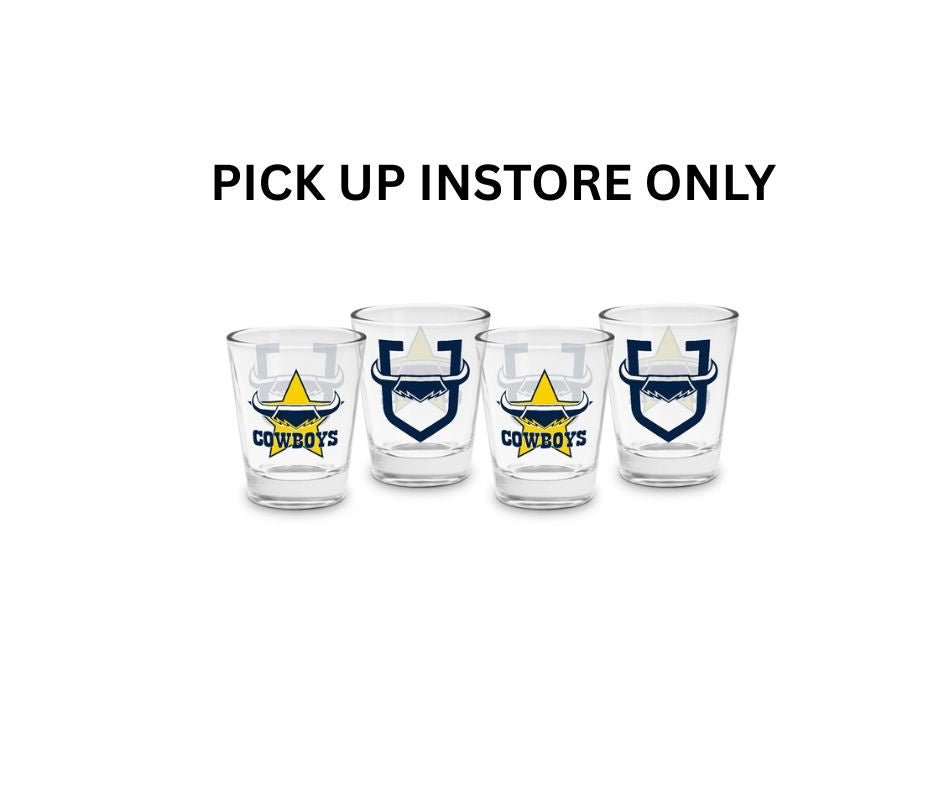 North Queensland Cowboys Shot Glasses