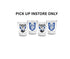 Canterbury Bulldogs Shot Glasses