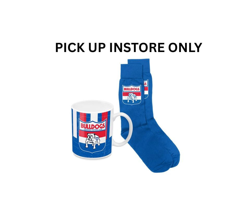 Western Bulldogs Heritage Mug and Sock Pack