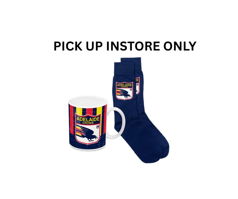 Adelaide Crows Heritage Mug And Sock Pack