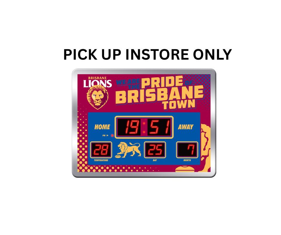 Brisbane Lions Scoreboard Clock