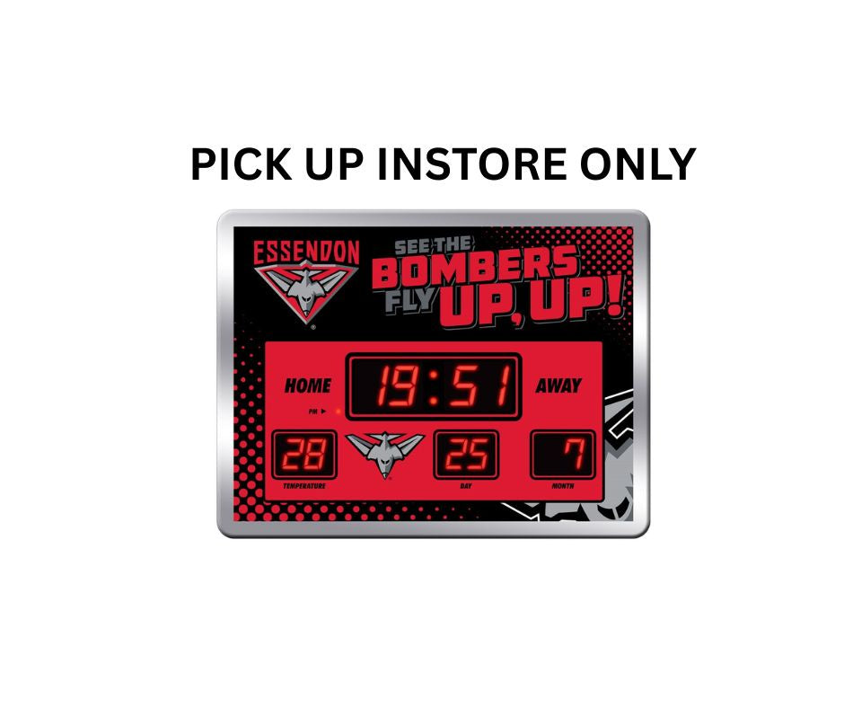 Essendon Bombers Scoreboard Clock