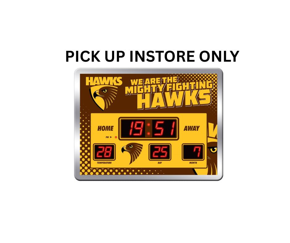 Hawthorn Hawks Scoreboard Clock