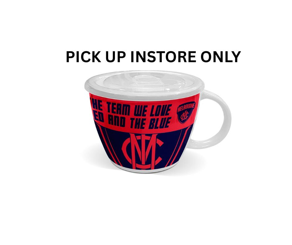 Melbourne Demons Soup Mug with Lid