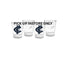 Carlton Blues Shot Glasses