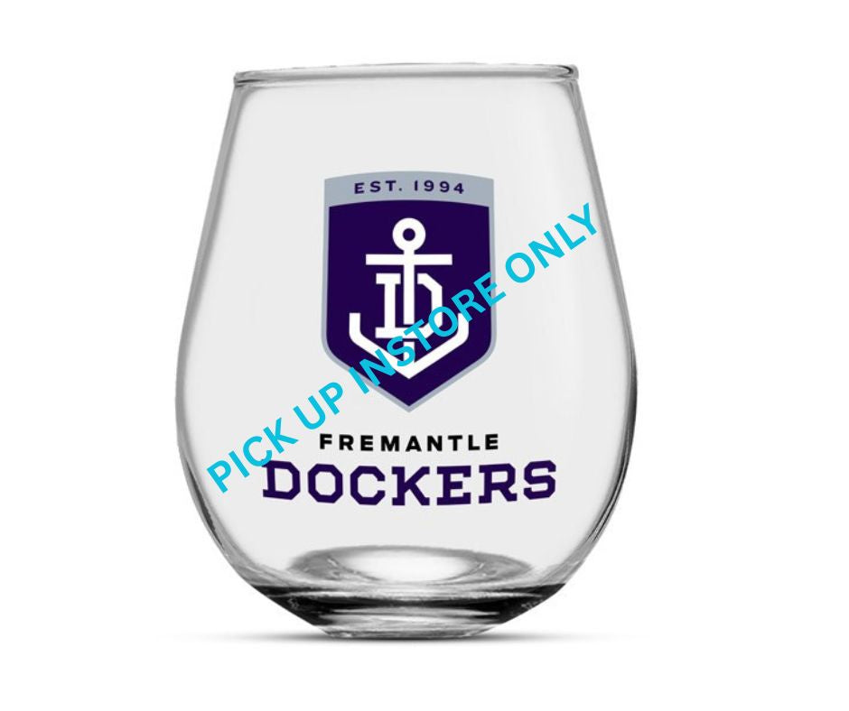 Fremantle Dockers Globe Glass