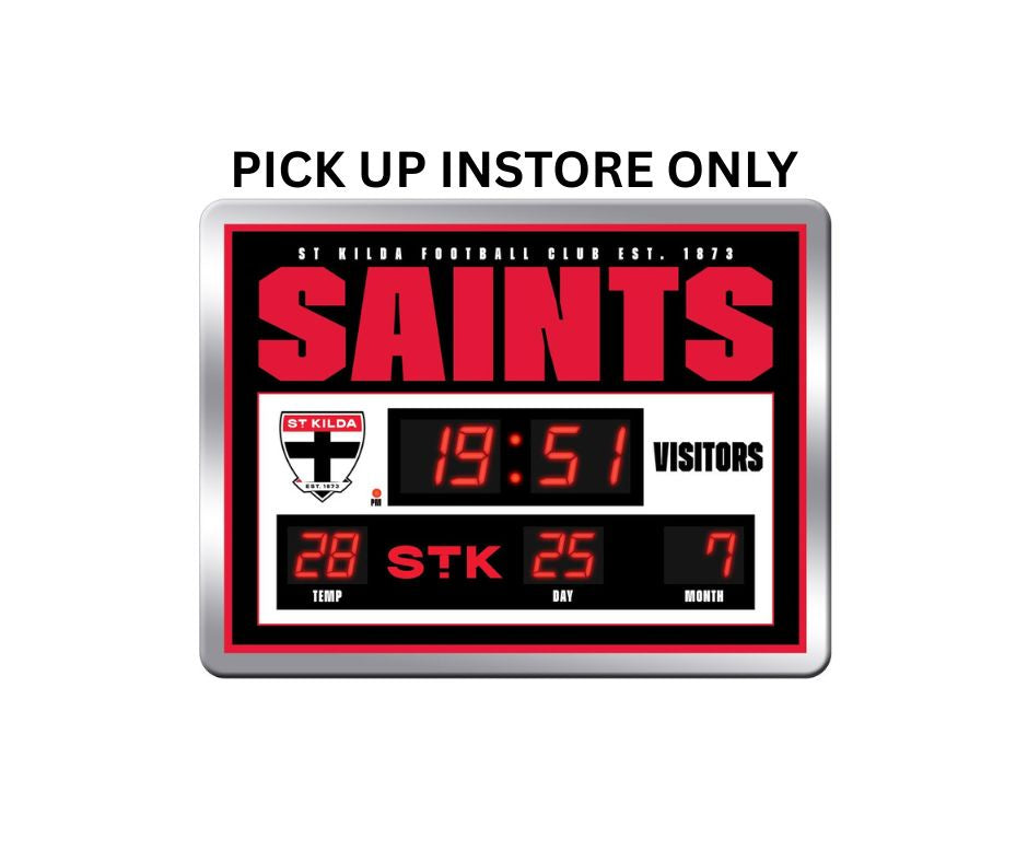 St Kilda Saints Scoreboard Clock