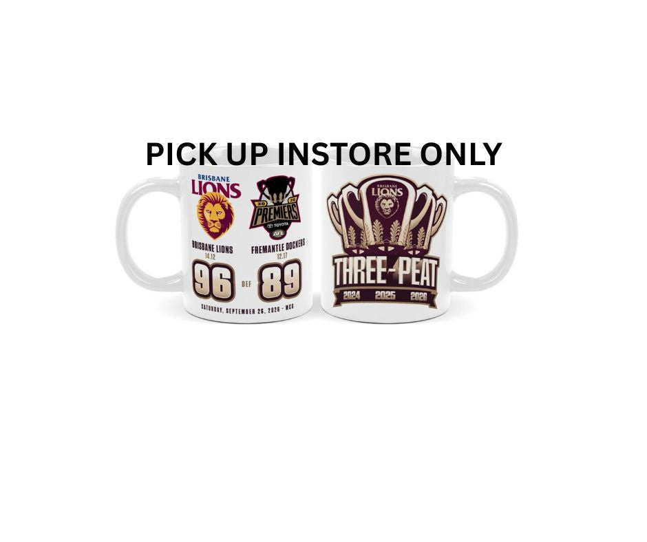 Brisbane Lions 2026 Premiers  Coffee Mug