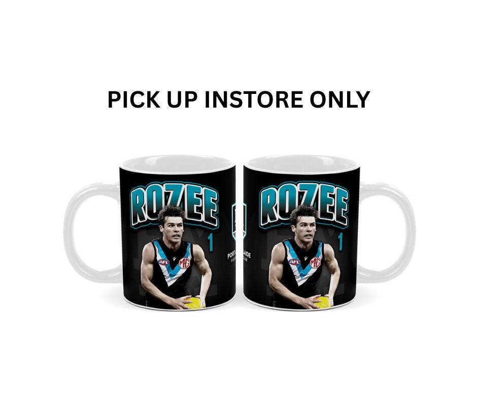 Port Adelaide Power Player Coffee Cup - Connor Rozee