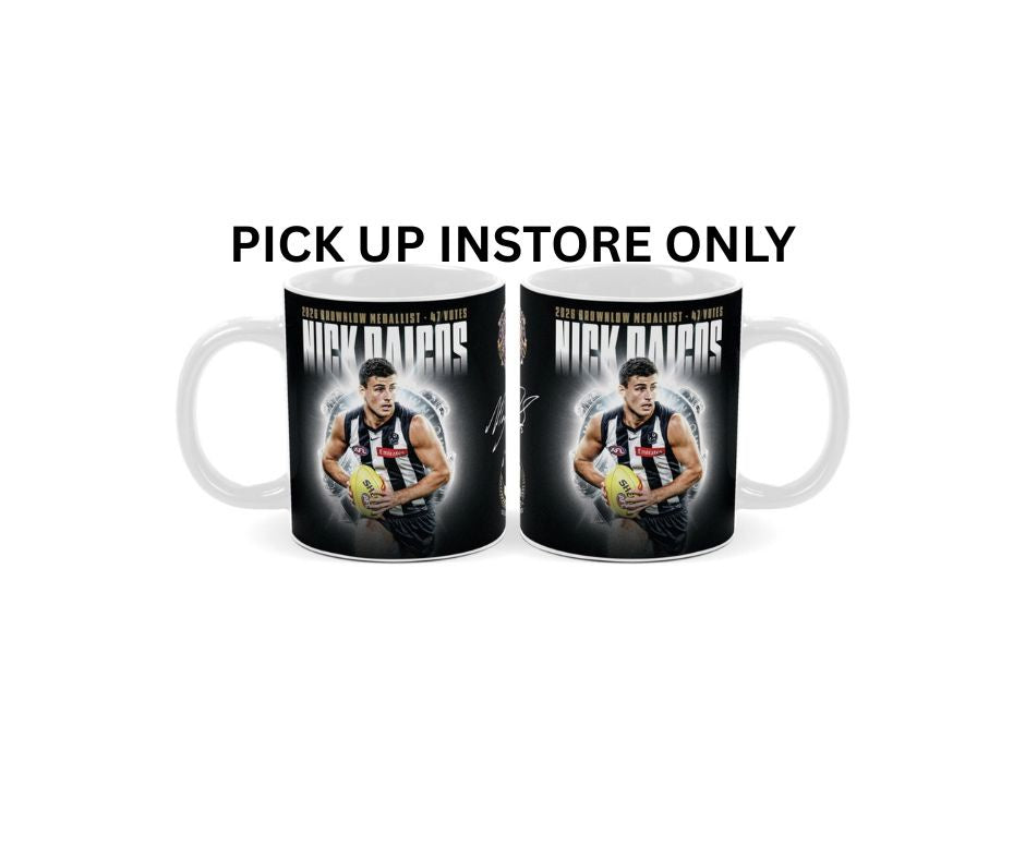Collingwood Magpies - Nick Daicos Brownlow Coffee Cup