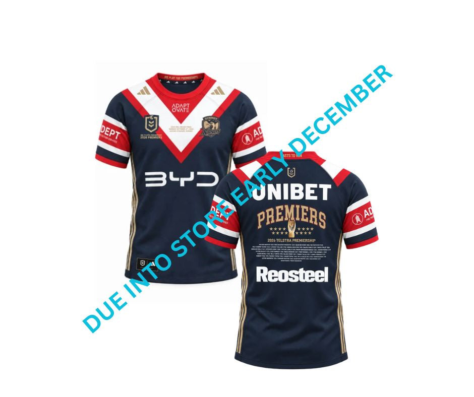 Sydney Roosters 2026 Premiers Jersey