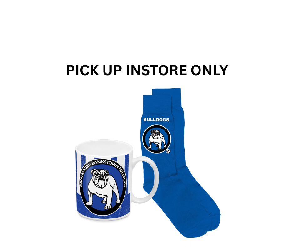 Canterbury Bulldogs Heritage Mug And Sock Pack