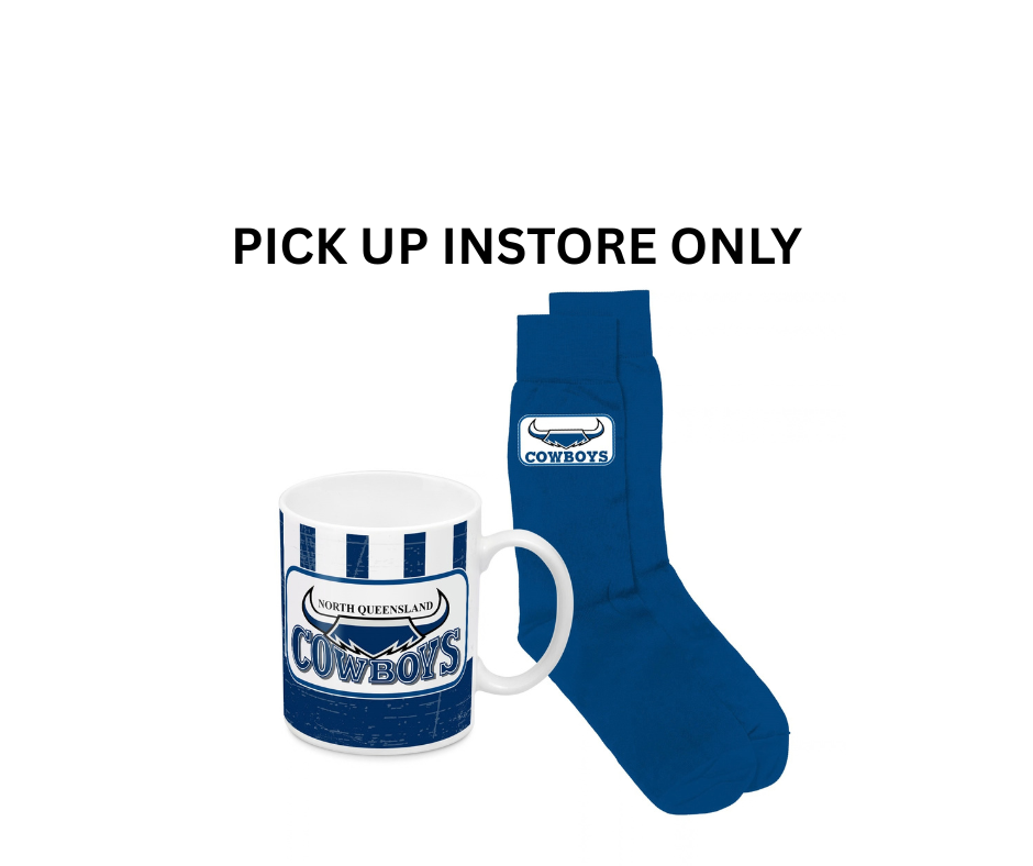 North Queensland Cowboys Heritage Mug And Sock Pack