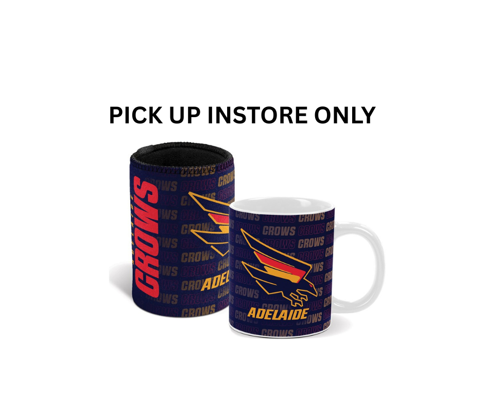 Adelaide Crows Mug and Cooler Gift Pack