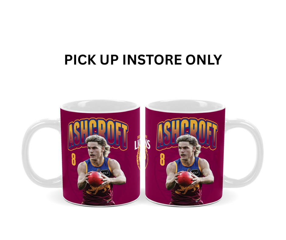 Brisbane Lions Player Coffee Cup - Will Ashcroft
