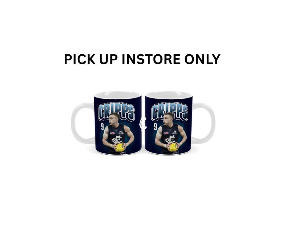 Carlton Blues Player Coffee Cup- Patrick Cripps