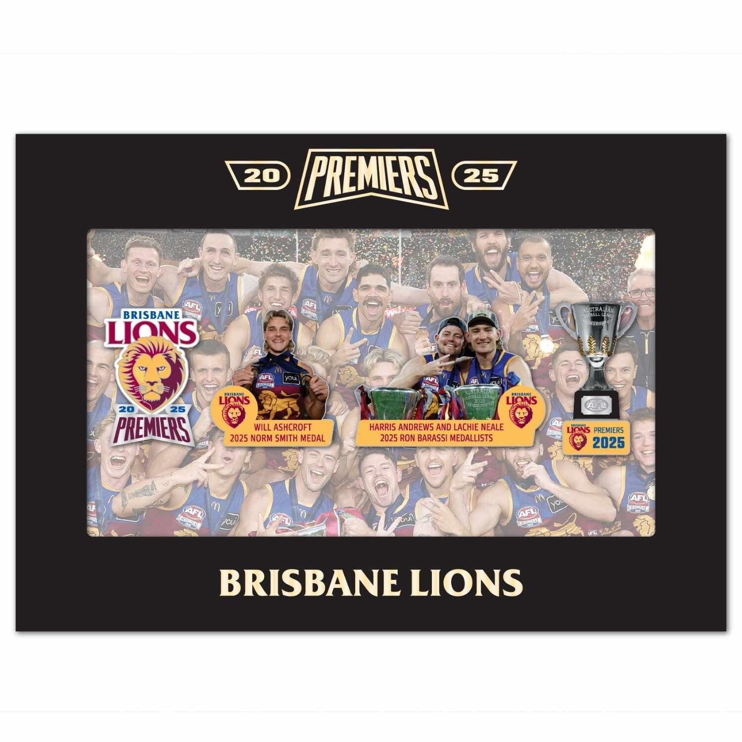 Brisbane Lions 2025 Premiers Pin Set