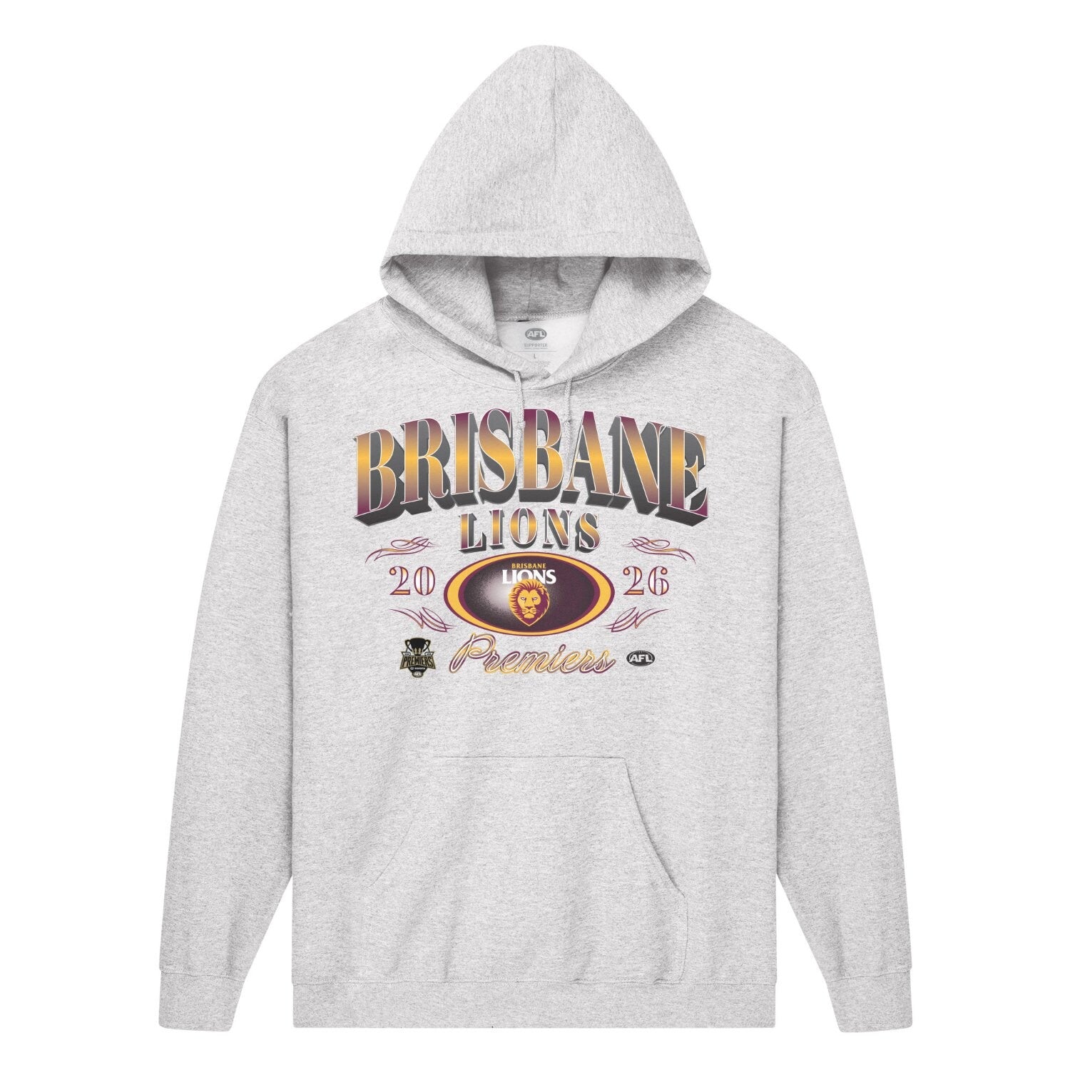 Brisbane Lions 2026 Adult Trophy Premiership Hoodie