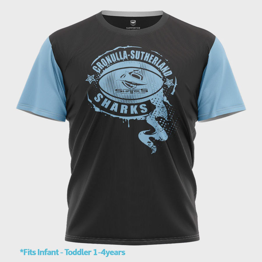 Cronulla Sharks "Preston" Kids Tee