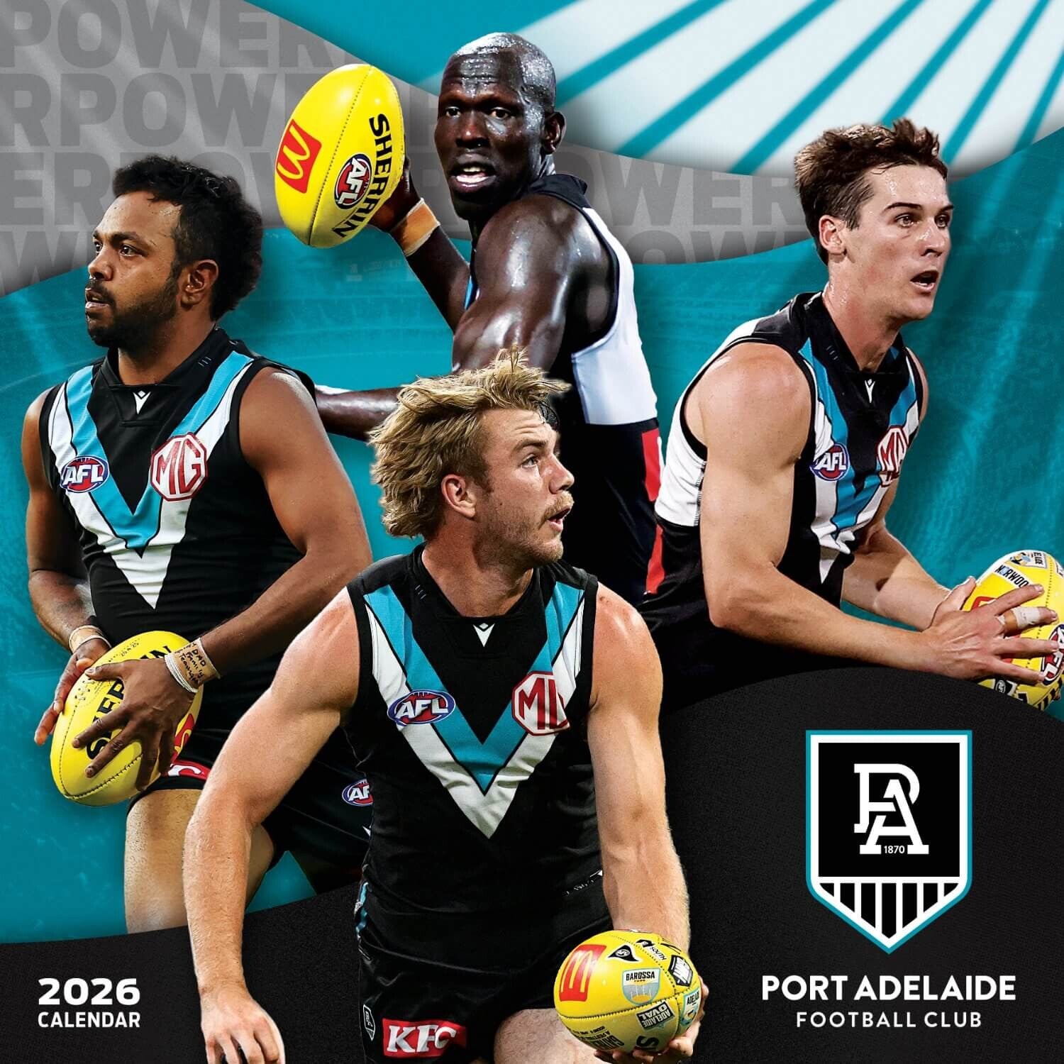 Port Adelaide Power 2026 Calendar
