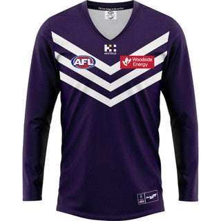 Fremantle Dockers 2025 Long Sleeve Guernsey