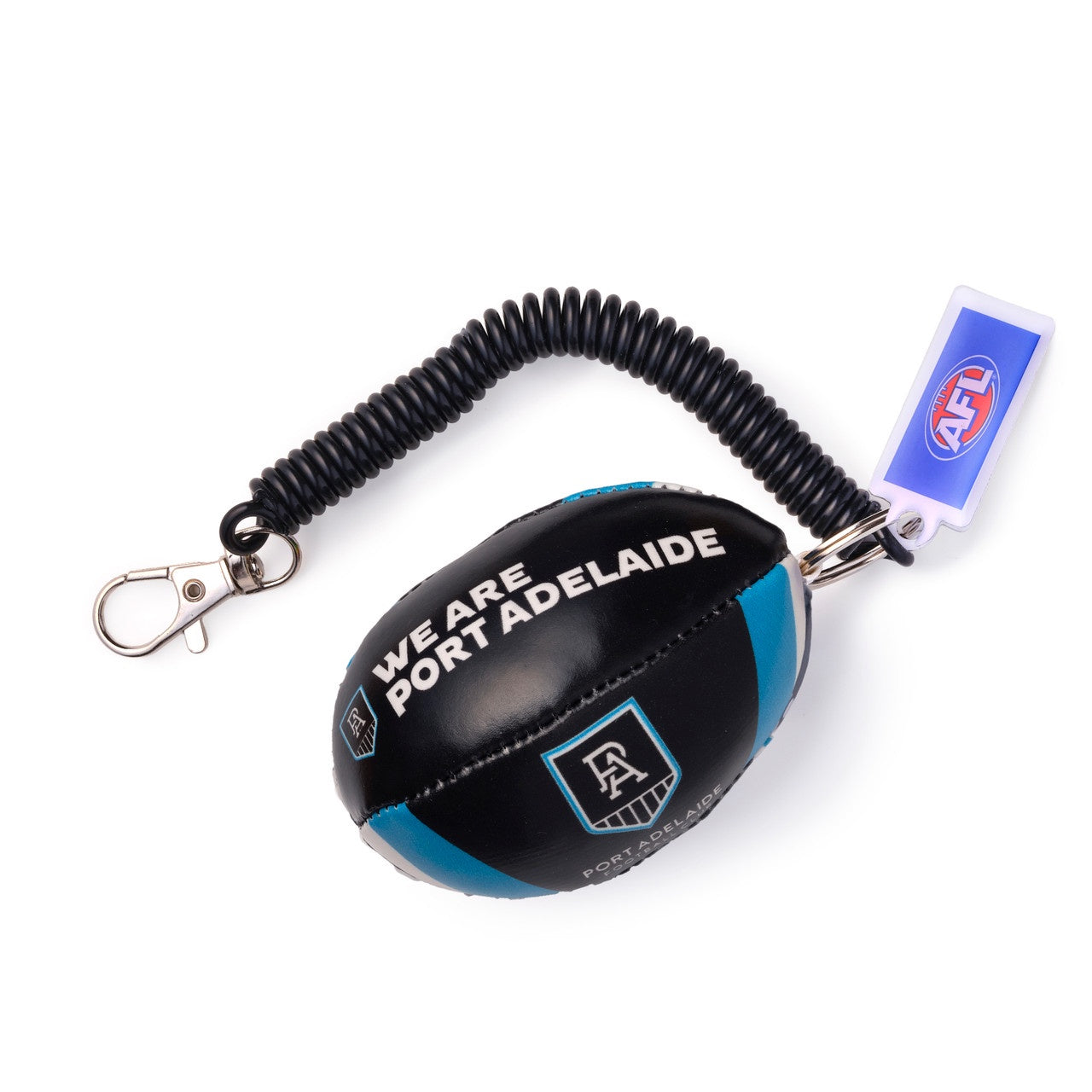 Port Adelaide Power Bungee Ball Keyring