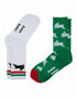 South Sydney Rabbitohs Heritage Sneaker Sock - 2 pack