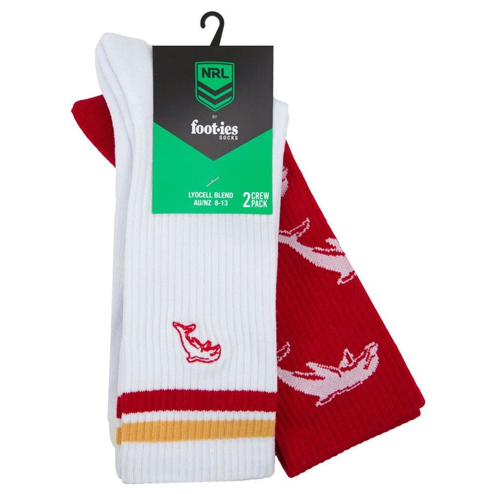 Dolphins Sneaker Sock - 2 pack